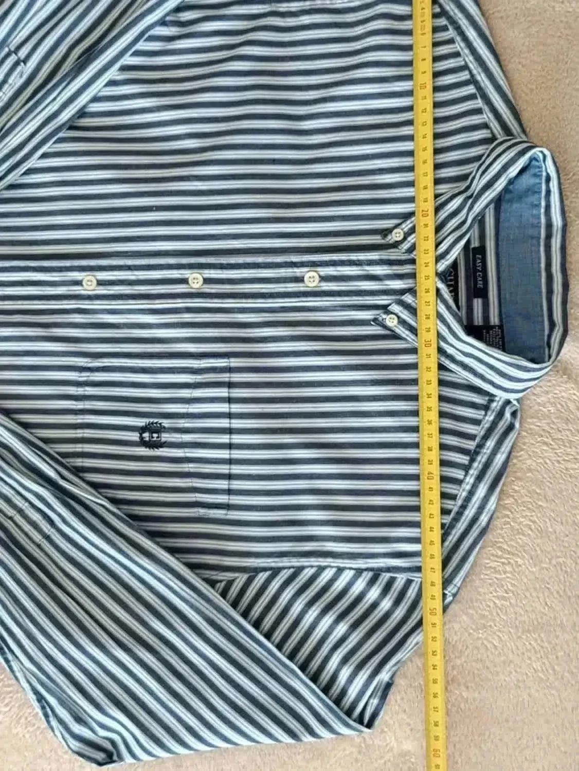Chaps blue white stripes shirt Size L – photo 10